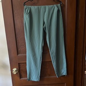 Eddie Bauer Women's Green Track Pants